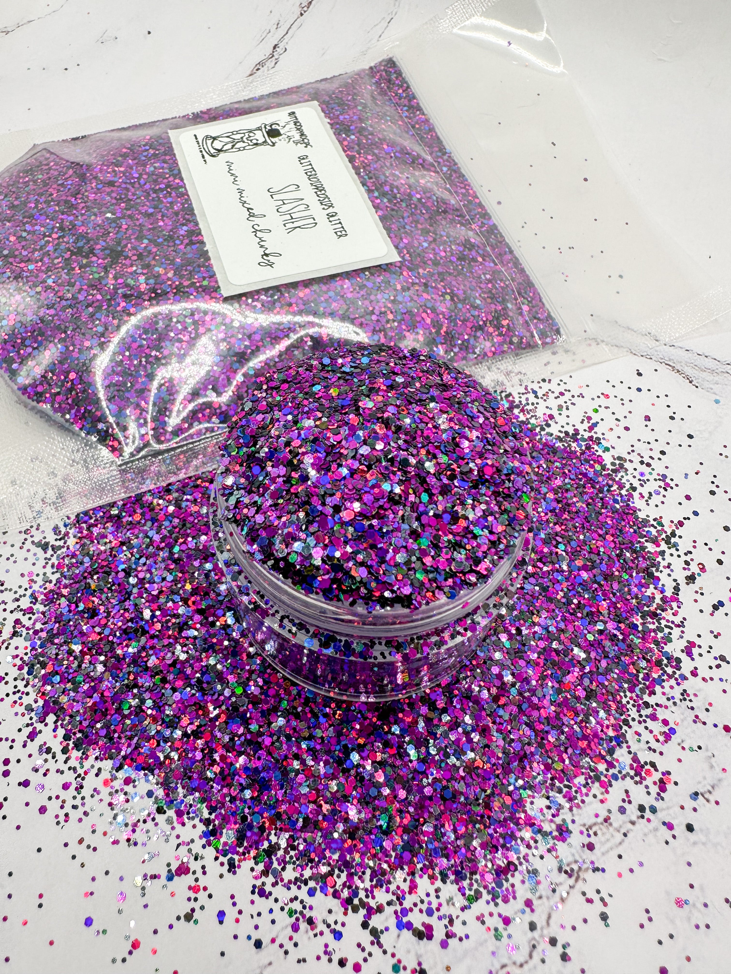 Slasher Mini Mixed Chunky Glitter – GlitterDippedSips