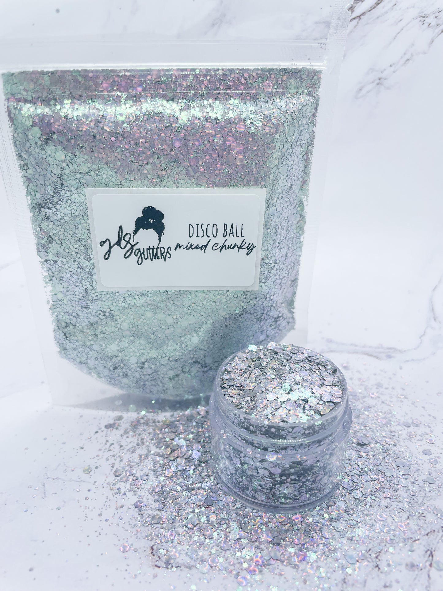 Disco Ball Holographic Mixed Chunky Glitter