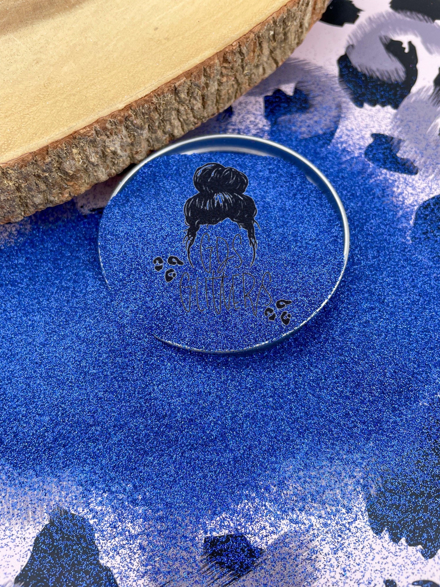 Jolly rancher blue fine glitter for craft makers
