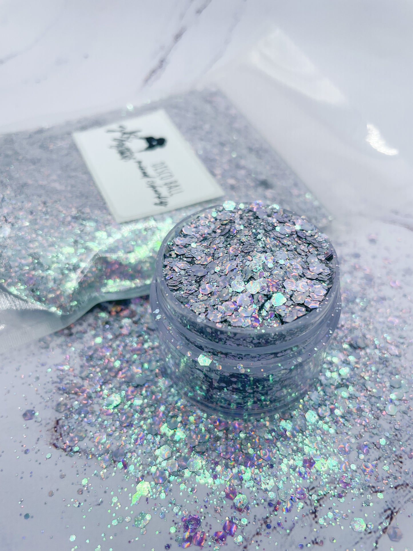 Disco Ball Holographic Mixed Chunky Glitter