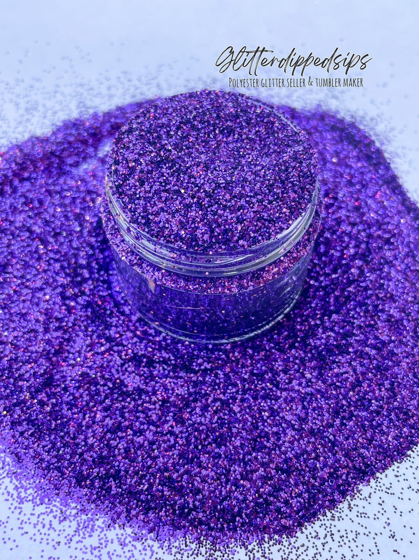 Ursula Purple Metallic Fine Glitter