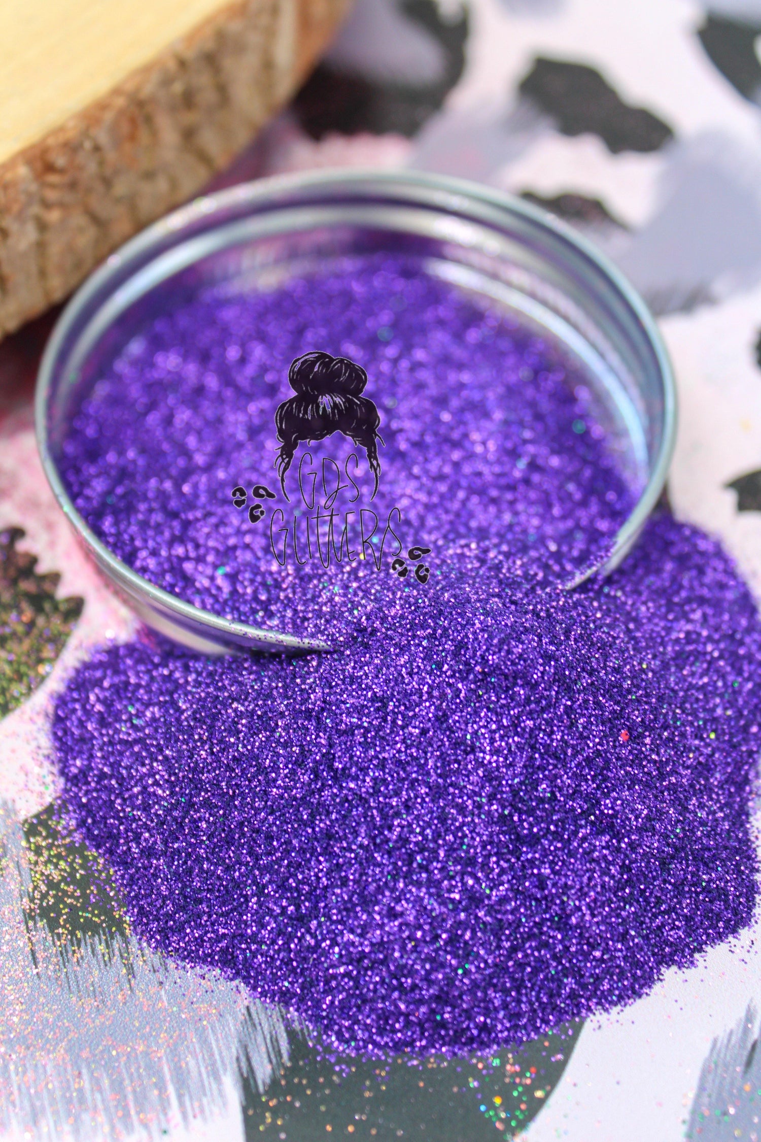 Ursula Purple Metallic Fine Glitter