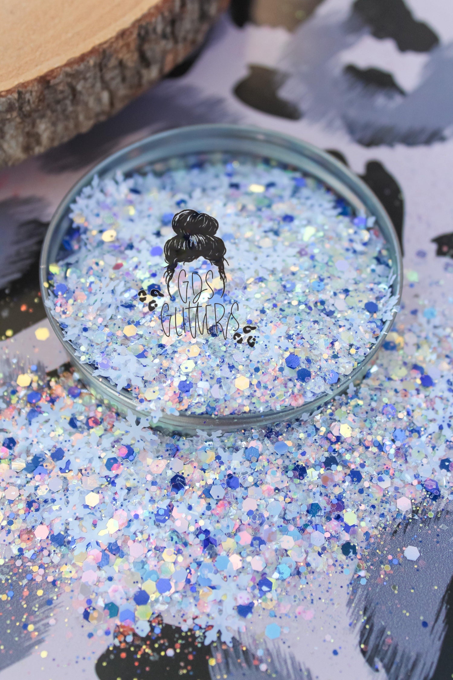 Ice queen chunky glitter for crafting